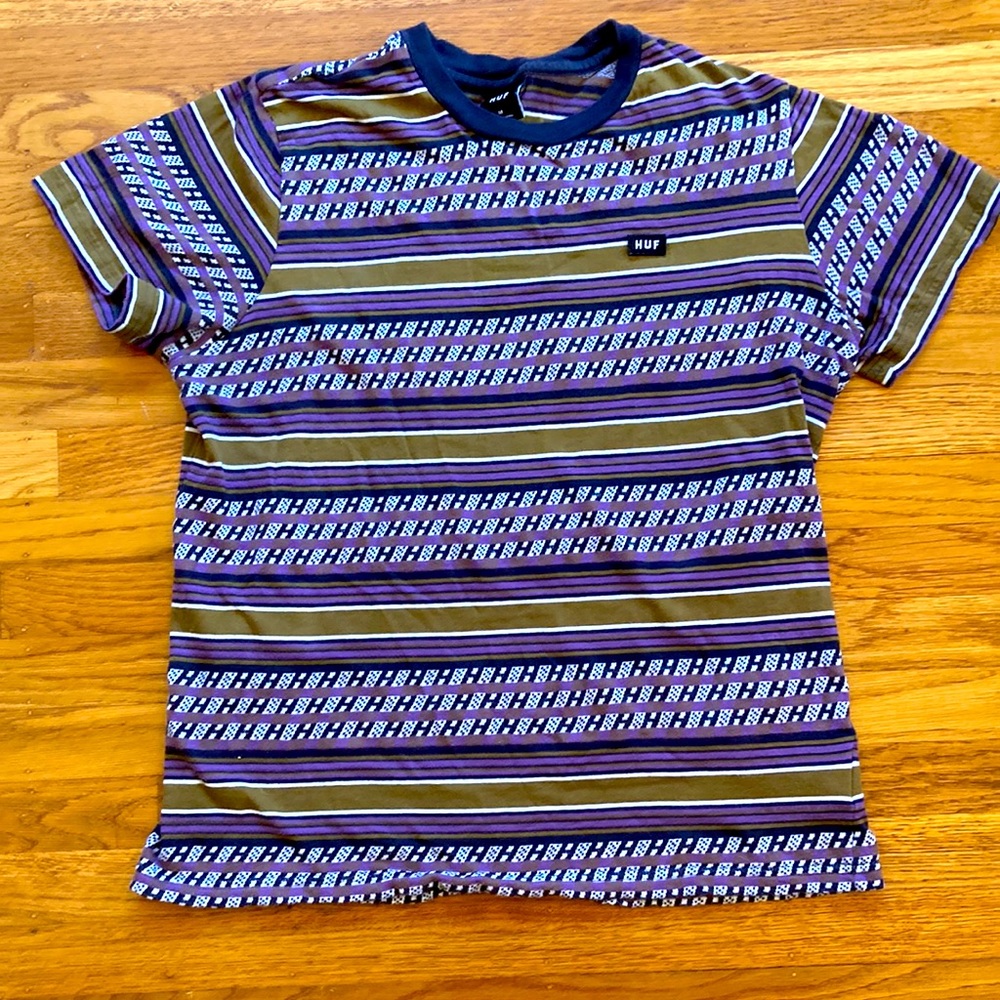 HUF crew neck tee shirt